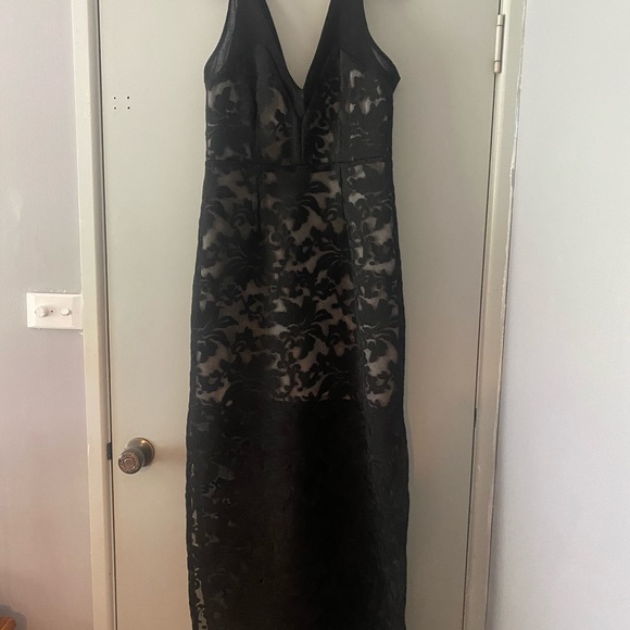 Lumiere Dresses & Skirts - Black Lace Maxi dress